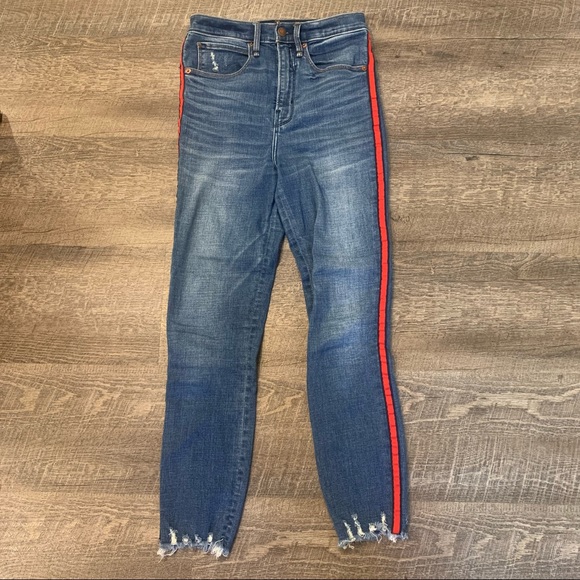 Abercrombie & Fitch Ultra High Rise Super Skinny Ankle Length Jeans - Picture 1 of 4